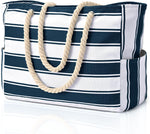 Waterproof Beach Tote | Oversized Design with Multiple Pockets | Ideal for Beach and Travel 19