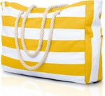 Waterproof Beach Tote | Oversized Design with Multiple Pockets | Ideal for Beach and Travel 7