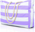Waterproof Beach Tote | Oversized Design with Secure Zipper for Ultimate Beach Essentials 6
