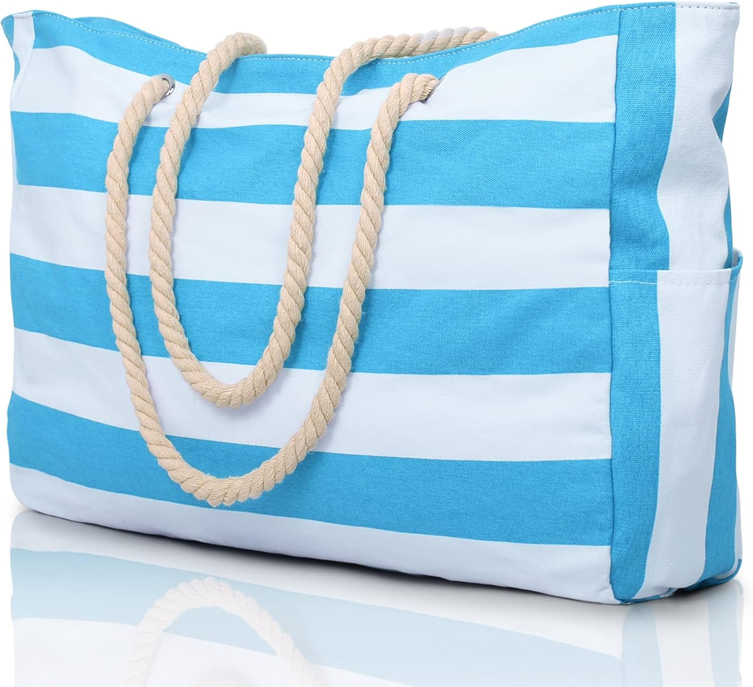 Waterproof Beach Tote with Extra-Large Capacity | Lightweight Design for Beach Adventures 10