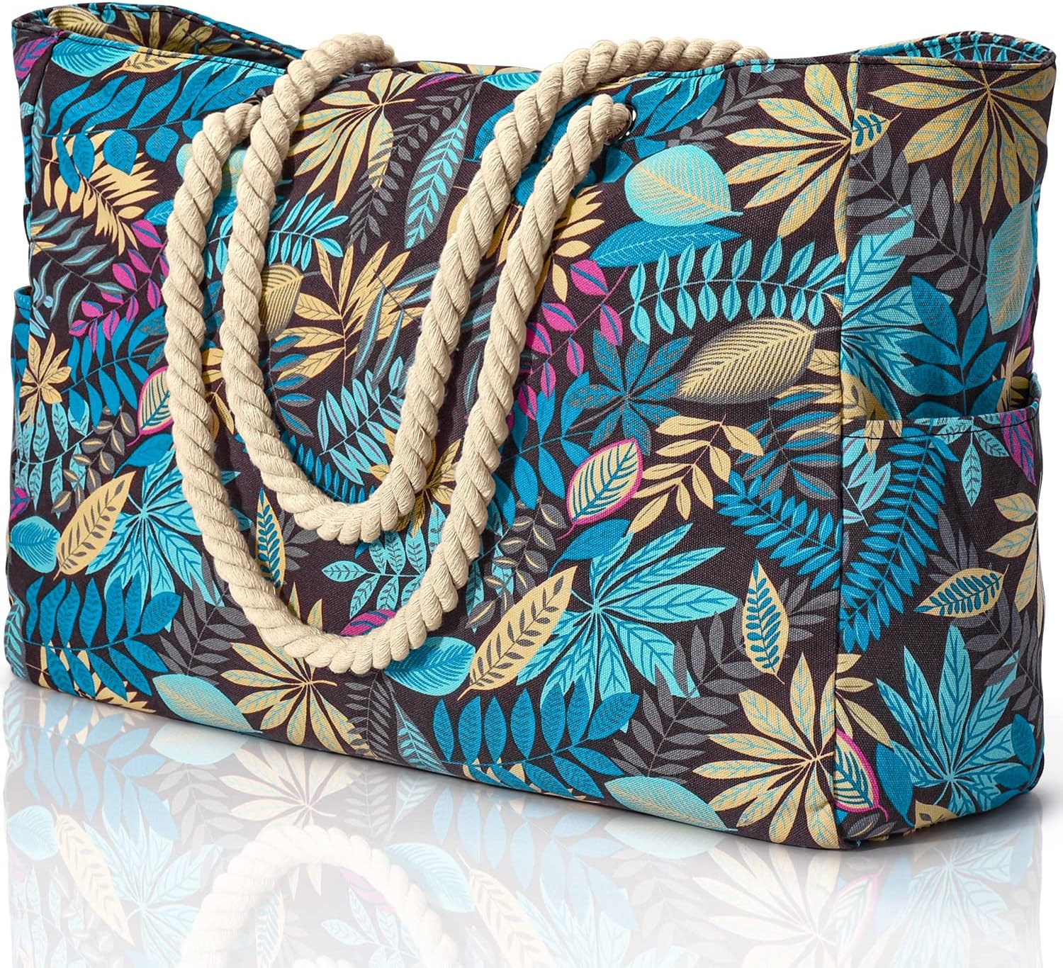 Waterproof Beach Tote with Extra-Large Capacity | Lightweight Design for Beach Adventures 12