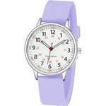 Waterproof Nurse Watch with Clear Second Hand | Comfortable Silicone Band for Accurate Time Tracking 7