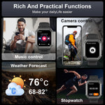 Wayne | Military Smartwatch for Men with Fitness Tracker & Waterproof Design | All-Terrain Health Monitor for Active Lifestyles 5