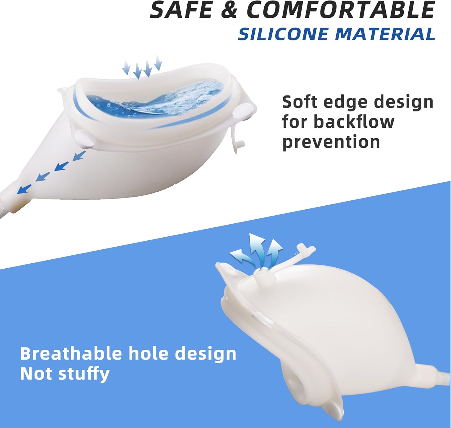 Wearable Urine Collector System | Adjustable Straps & 1000 mL Capacity | Portable Solution for Convenient Urine Drainage 6
