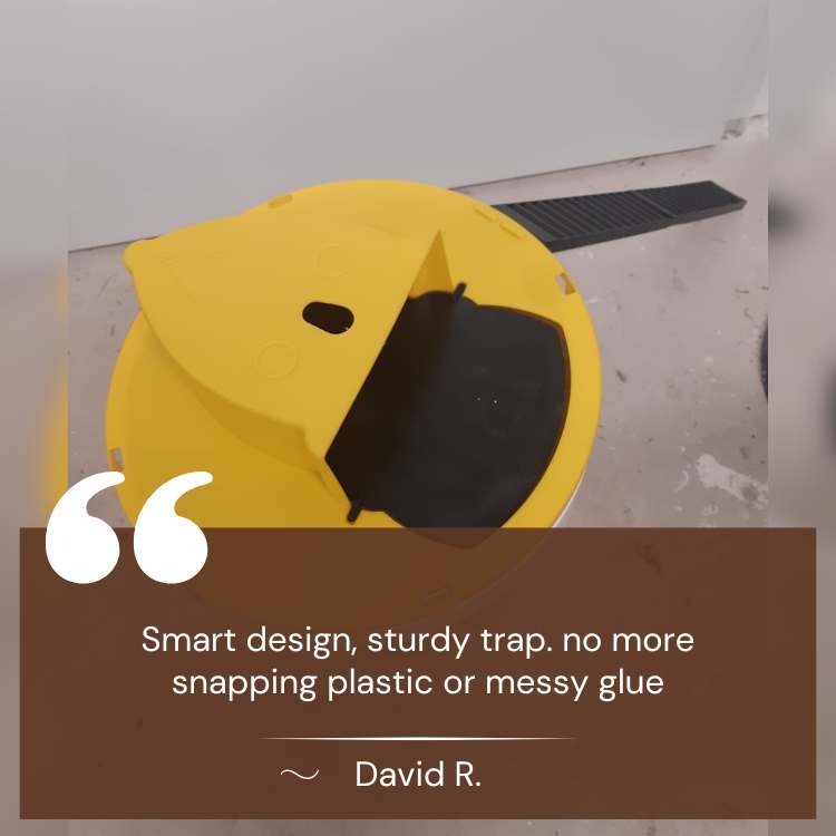 Wearclo | Automatic Multi-Catch Mouse Trap with Tilting Function | Safe Design for Children and Pets 5