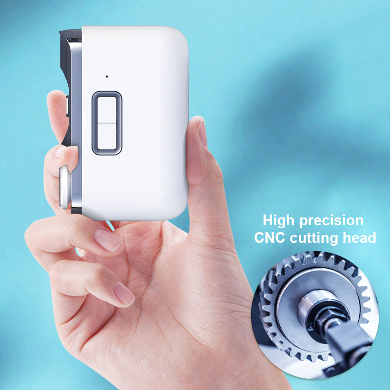 Wearclo | Electric Nail Trimmer with Adjustable Speed & Polishing Area | Effortless Nail Care for Healthy Nails 0