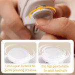 Wearclo | Electric Nail Trimmer with Adjustable Speed & Polishing Area | Effortless Nail Care for Healthy Nails 4