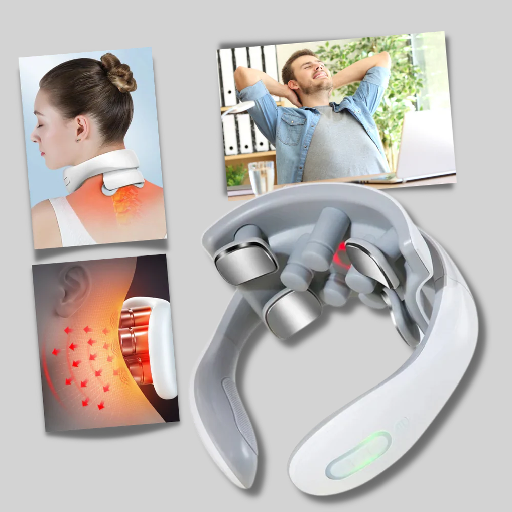 Wearclo | Electric Neck and Shoulder Massager with Adjustable Strength | Versatile Relief for Tension and Stress 4