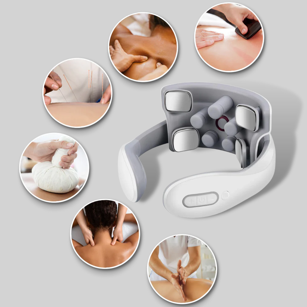 Wearclo | Electric Neck and Shoulder Massager with Adjustable Strength | Versatile Relief for Tension and Stress 5