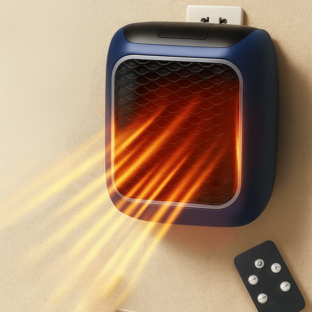 Wearclo | Electric Room Heater with Adjustable Temperature Control | Compact Wall-Mounted Design for Quick Heating 8