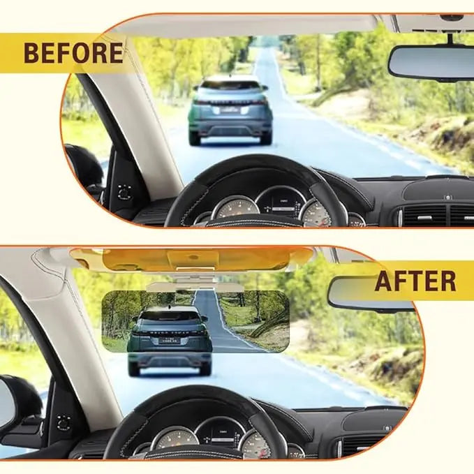 Wearclo | Glare Light Blocker with Dual Filters for Day and Night Driving 3