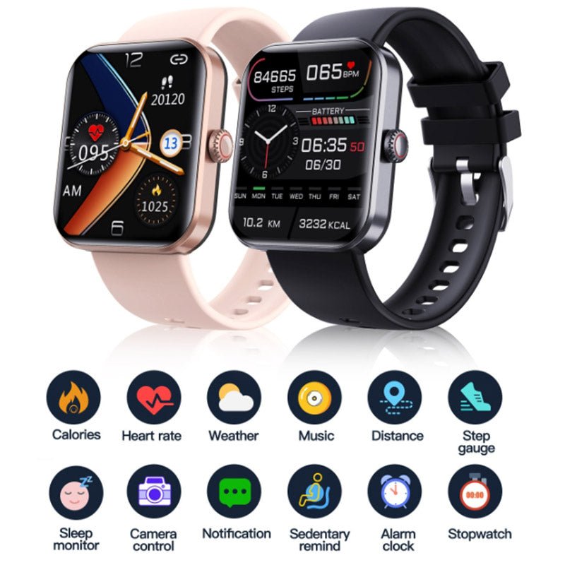Wearclo | Health & Fitness Smartwatch with Real-Time Monitoring | Stylish Design for Comprehensive Wellness 3