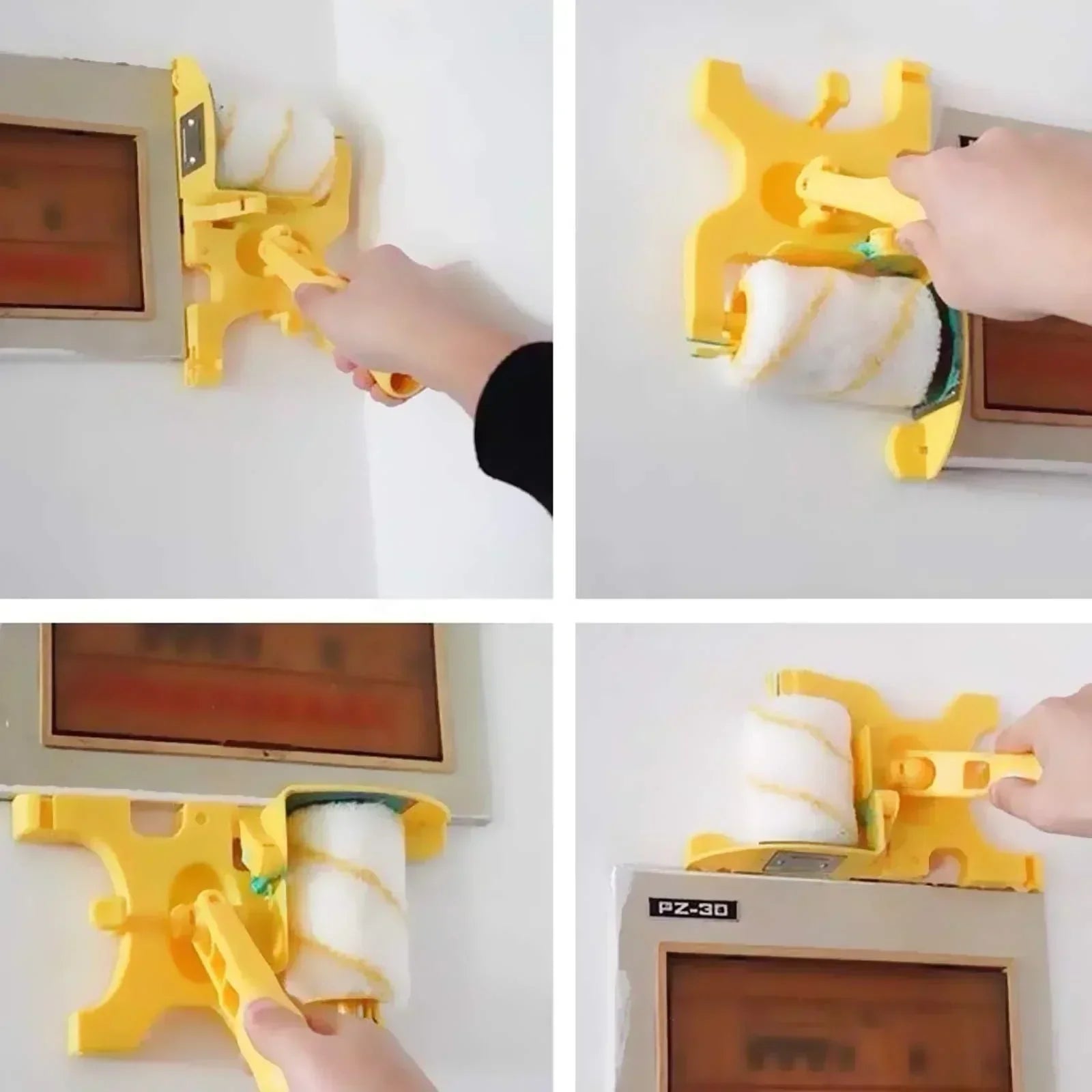 Wearclo | Paint Roller for Edging Walls with Precision Blade | Effortless Painting for Clean Lines 4