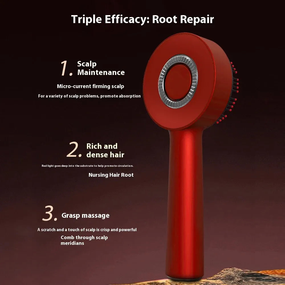 Wearclo | Scalp Massager for Hair Growth with Microcurrent & Red Light Therapy | Nourishing Treatment for Thicker Hair 0