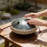 Wearclo | Steel Tongue Drum with C Major Tuning & Harmonic Overtones | Perfect for Meditation and Sound Therapy 1