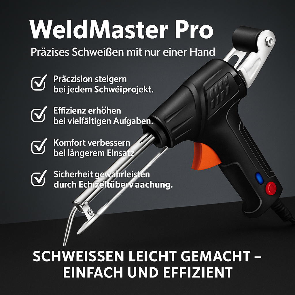 WeldMaster Pro | One-Handed Welding Tool with Ergonomic Grip | Versatile for All Metal Fabrication 0