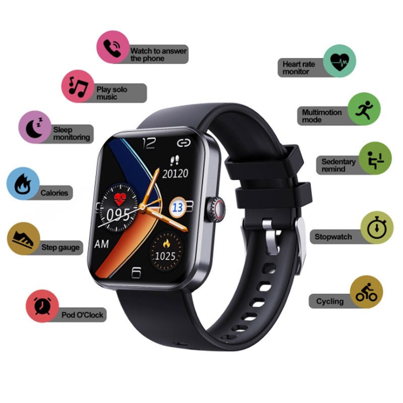 Wellness Monitor | Health Tracker Watch with Multifunctional Features | Stylish Design for Daily Wellness Monitoring 6