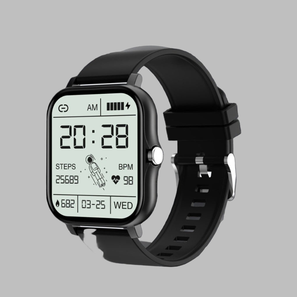 Wellness Pro | Smart Watch with Heart Rate Monitoring & Sleep Analysis | Durable Design for Active Lifestyle 0