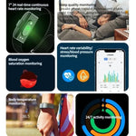 Wellness Tracker | Fitness Tracker with 24/7 Health Monitoring | Stylish Bracelet for Active Lifestyle 4
