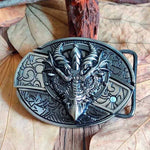 Western Style | Engraved Bull Skull Belt Buckle with Antique Finish | Durable Zinc Alloy for Everyday Wear 11
