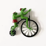 Whimsical Animal Bicycle Windmill with Spinning Wheel | Unique Garden Decor for Playful Outdoor Spaces 6