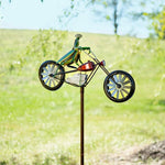 Whimsical Animal Bicycle Windmill with Spinning Wheel | Unique Garden Decor for Playful Outdoor Spaces 7