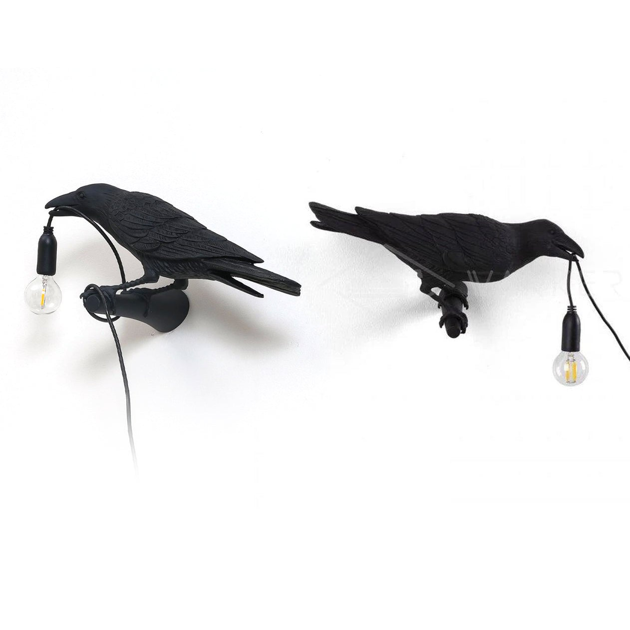 Whimsical Bird Wall Light | Unique Resin Design with Adjustable Height | Perfect Indoor Lighting for Cozy Atmosphere 12
