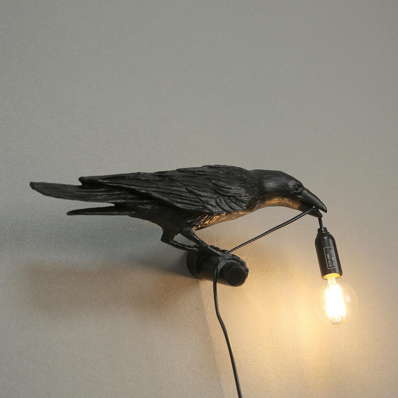 Whimsical Bird Wall Light | Unique Resin Design with Adjustable Height | Perfect Indoor Lighting for Cozy Atmosphere 2