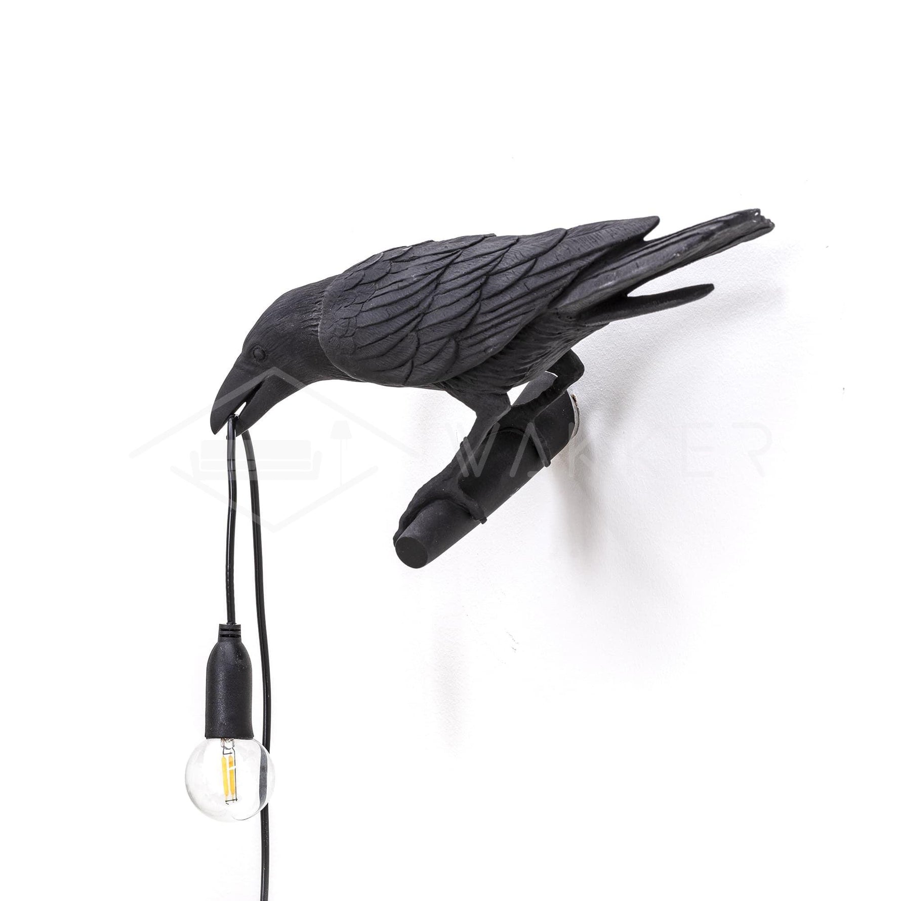 Whimsical Bird Wall Light | Unique Resin Design with Adjustable Height | Perfect Indoor Lighting for Cozy Atmosphere 6