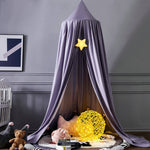 Whimsical Canopy | Kids' Bedroom Decor with Soft Fabric | Cozy Retreat for Play and Sleep 11