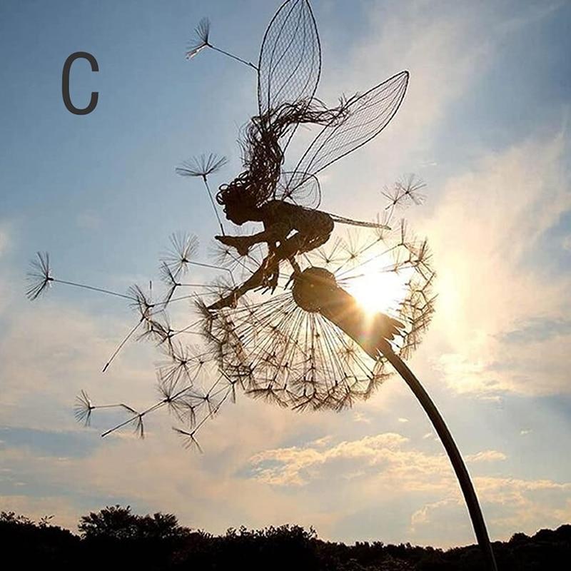 Whimsical Garden Decor | Fairy Garden Wind Spinner with Wind-Powered Motion | Charming Outdoor Accent for Enchanting Spaces 9