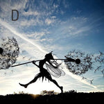 Whimsical Garden Stake | Dancing Wind Spinner with Durable Metal Stem | Enchanting Outdoor Accent for Magical Spaces 8