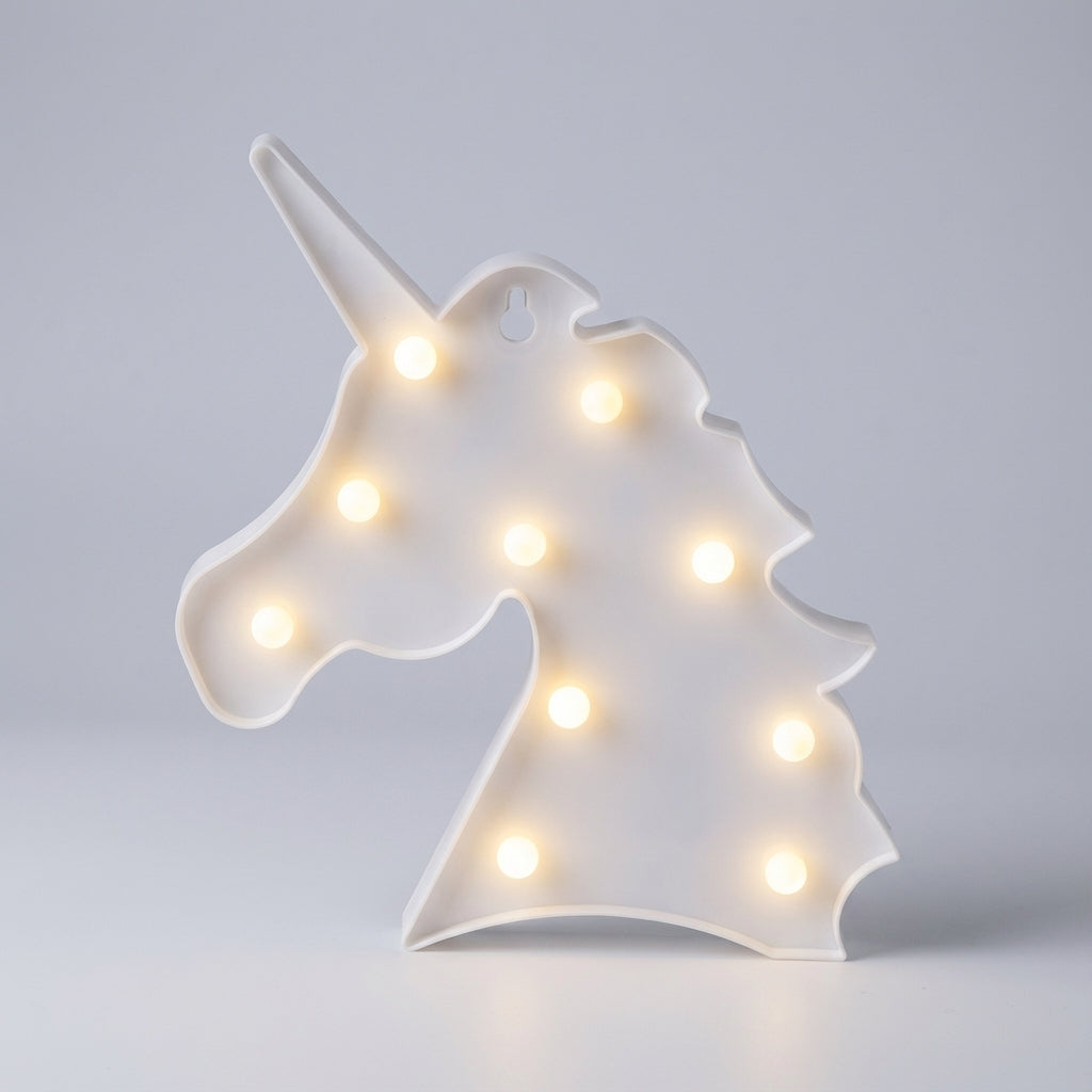 Whimsical LED Night Lamp with Warm Glow | Versatile Tabletop & Wall Decor 7