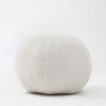 Whimsical Plush Ball Cushion with Soft Boucle Fabric | Cozy Decor for Living Spaces 2