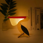 Whimsy Wildlife | Wooden Animal Table Lamp with Soft LED Glow | Enchanting Night Light for Kids 4