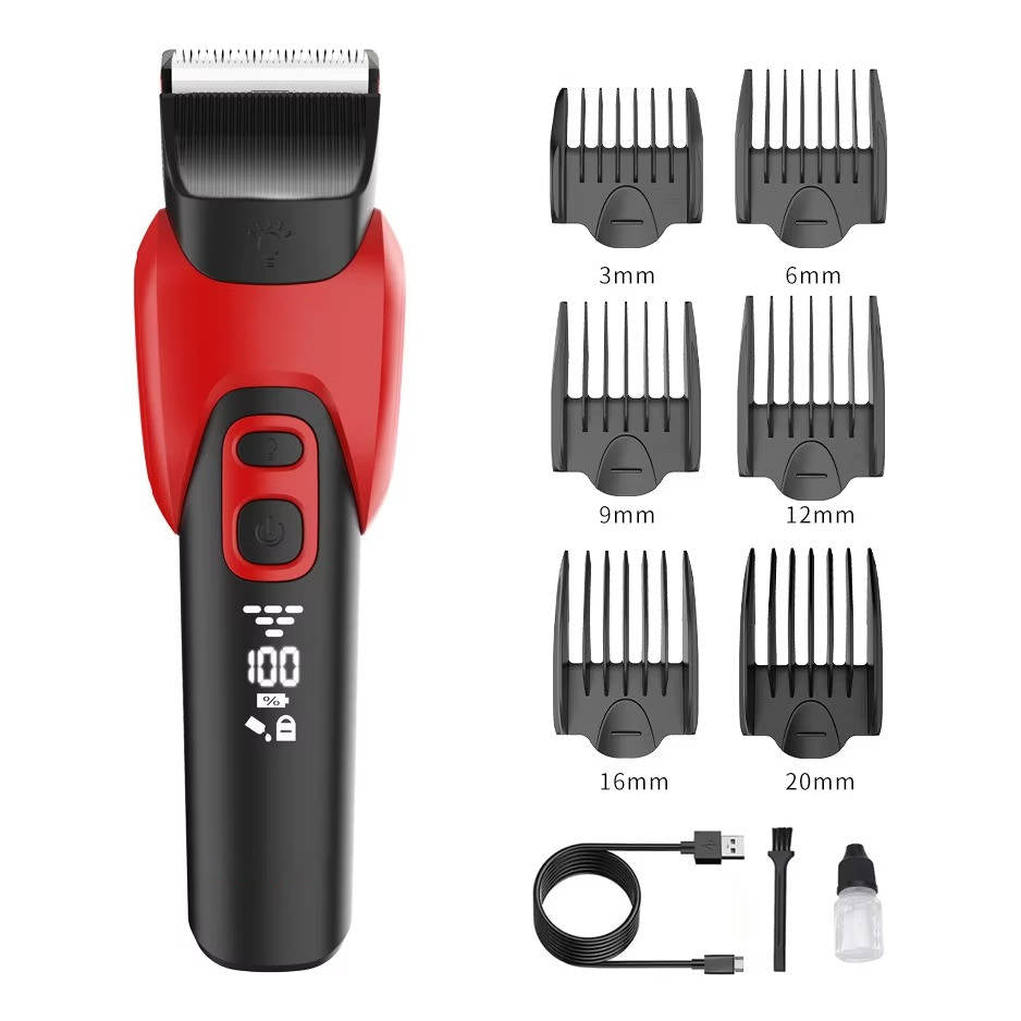 Whisper Quiet Dog Grooming Clipper with Titanium Ceramic Blade | Cordless Design for Stress-Free Grooming 5