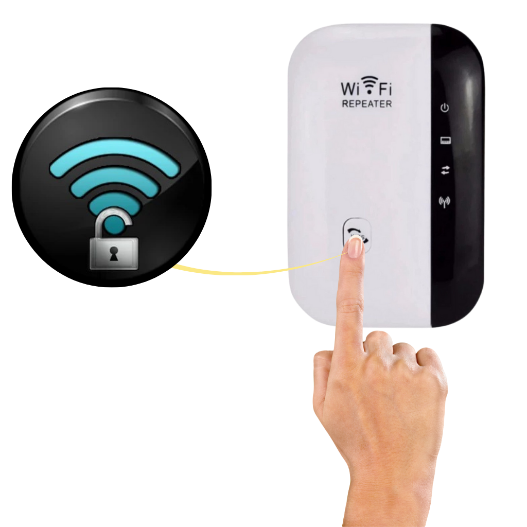WiFi Signal Booster | External WiFi Extender with High-Speed Connectivity | Enhanced Range for Seamless Internet Access 5