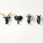 Wildlife Decor | Animal Head Wall Hook with Sturdy Resin Build | Unique Storage Solution for Home 5