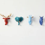 Wildlife Decor | Animal Head Wall Hook with Sturdy Resin Build | Unique Storage Solution for Home 6