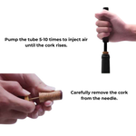WineLuxe | Air Pressure Wine Opener with Ergonomic Design | Fast Cork Removal for Effortless Enjoyment 4
