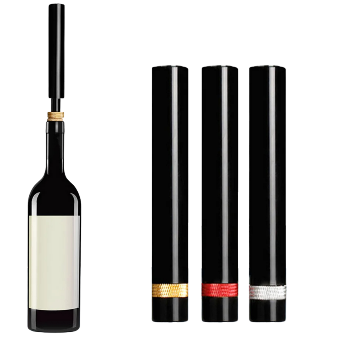 WineLuxe | Air Pressure Wine Opener with Ergonomic Design | Fast Cork Removal for Effortless Enjoyment 6