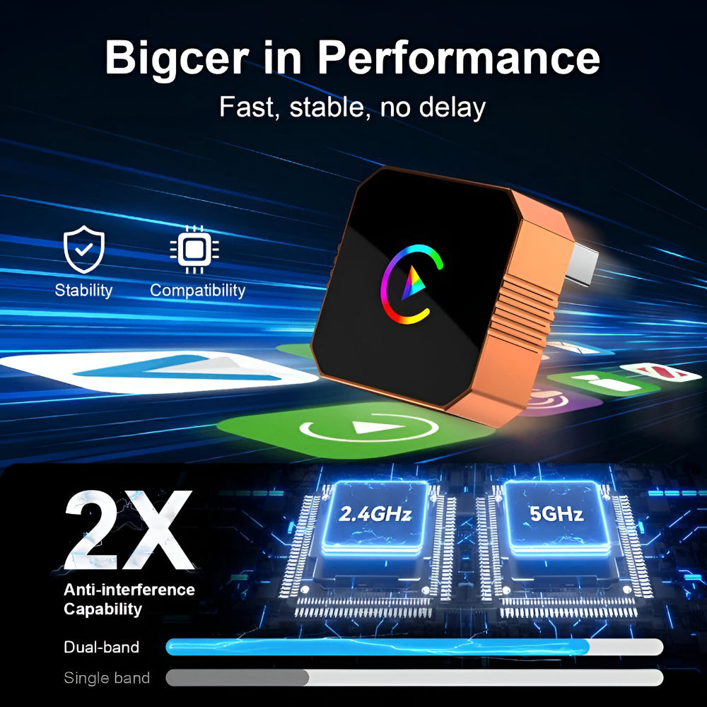 Wireless CarPlay Adapter | Compact USB Device with Automatic Reconnect | Seamless Connectivity for Enhanced Driving Experience 4