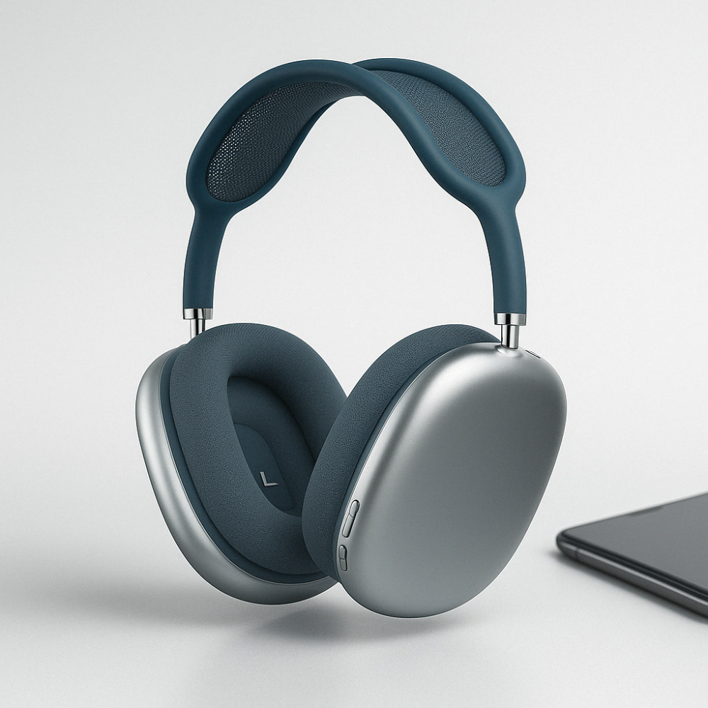 Wireless Over-Ear Bluetooth Headphones with Noise Cancelling Design | Comfortable Fit for Immersive Sound Experience 0