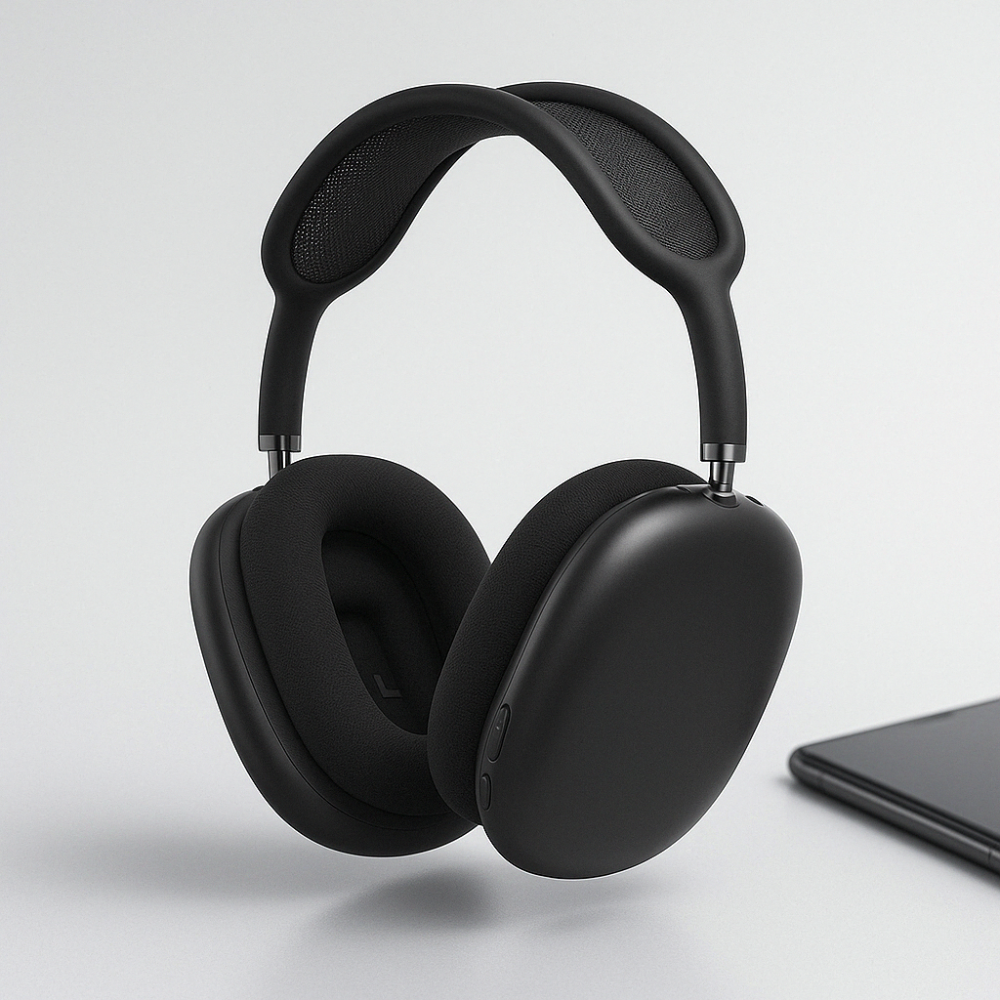Wireless Over-Ear Bluetooth Headphones with Noise Cancelling Design | Comfortable Fit for Immersive Sound Experience 5