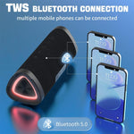 Wireless Portable Speaker | Bluetooth Connectivity with 24W Stereo Sound | Waterproof Design for Outdoor Enjoyment 2
