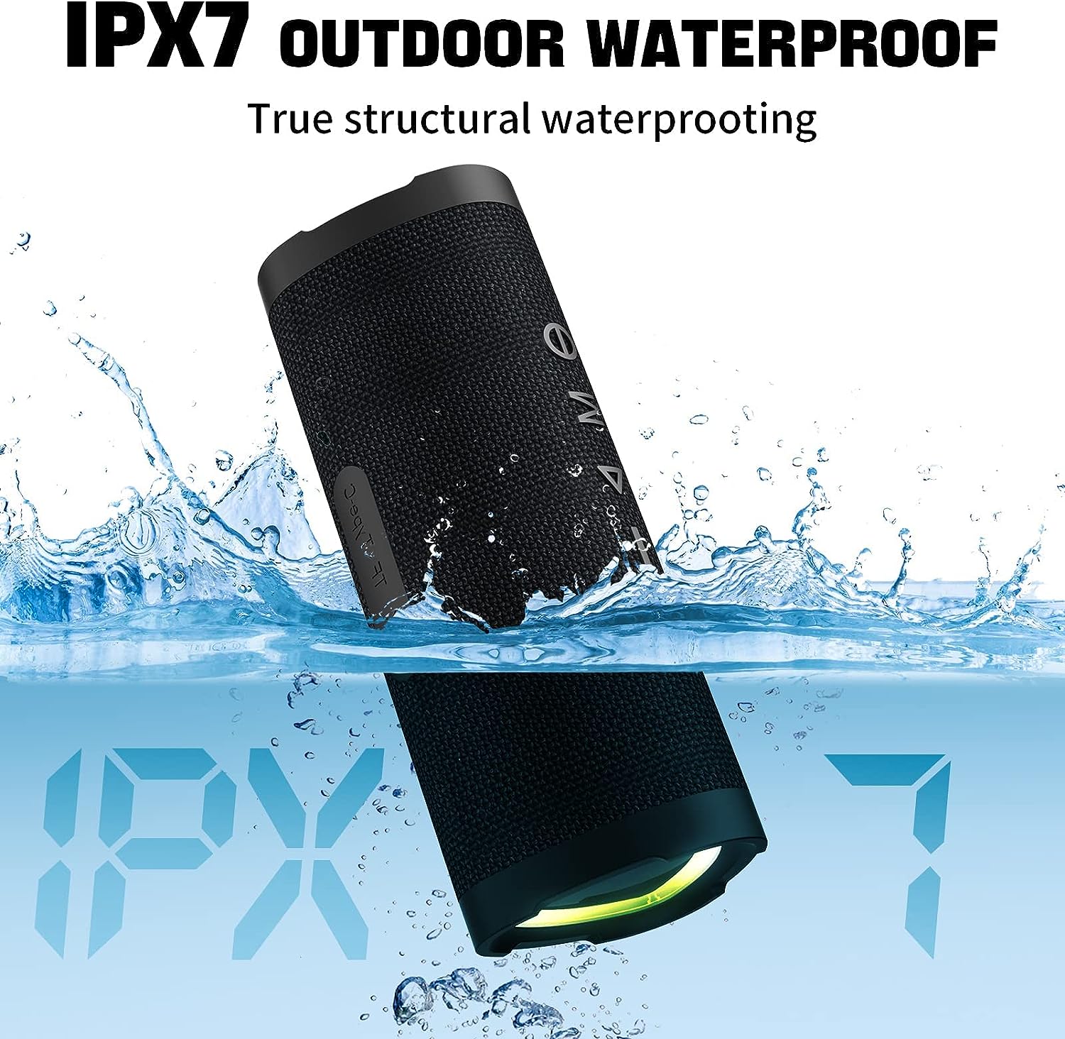 Wireless Portable Speaker | Bluetooth Connectivity with 24W Stereo Sound | Waterproof Design for Outdoor Enjoyment 5