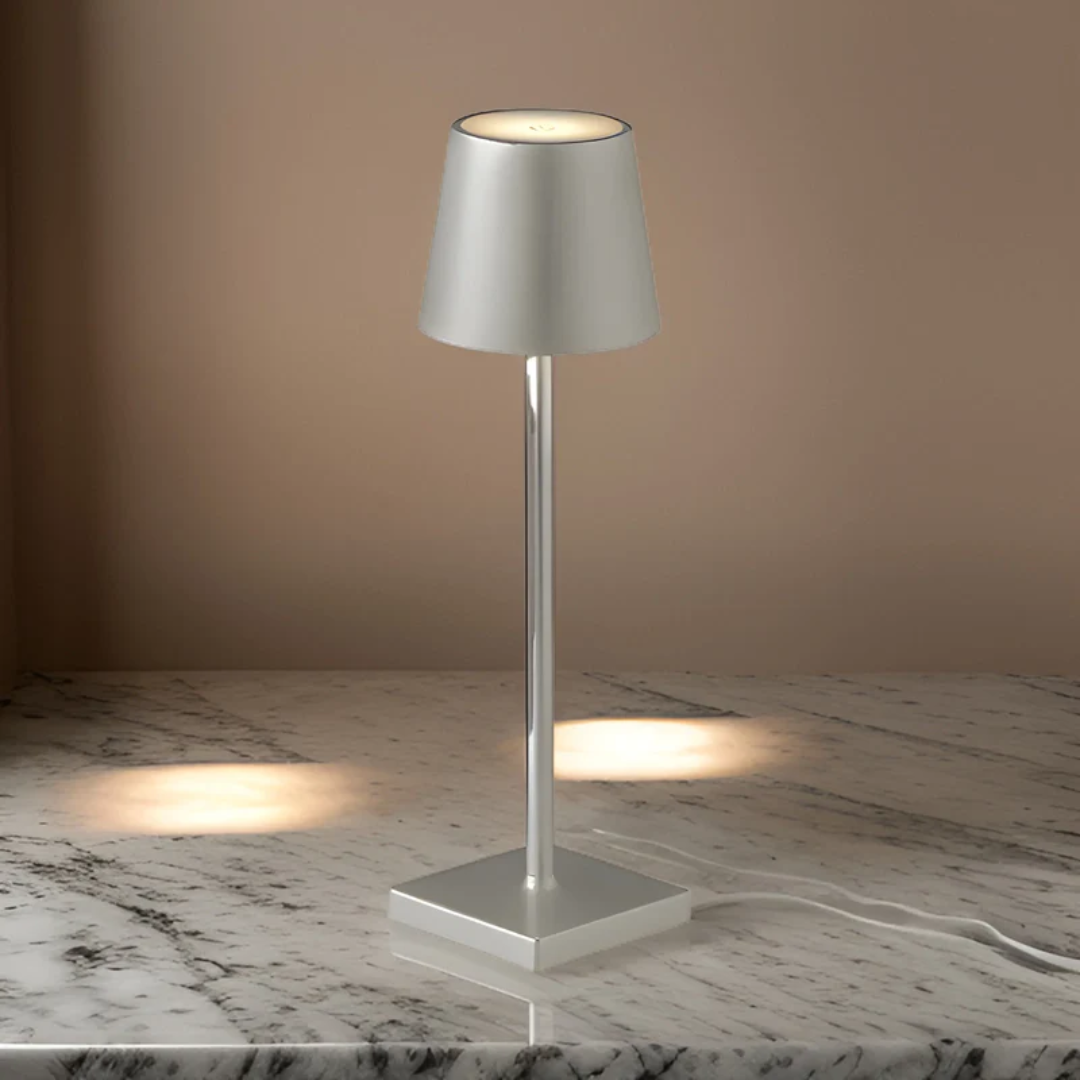 Wireless Rechargeable Table Lamp with Touch Control | Cordless Design for Indoor and Outdoor Stylish Lighting 4