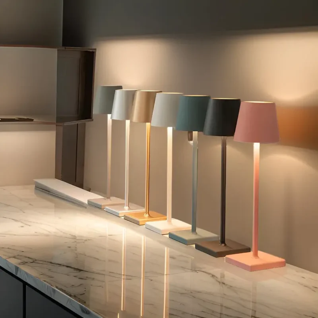 Wireless Rechargeable Table Lamp with Touch Control | Cordless Design for Indoor and Outdoor Stylish Lighting 8
