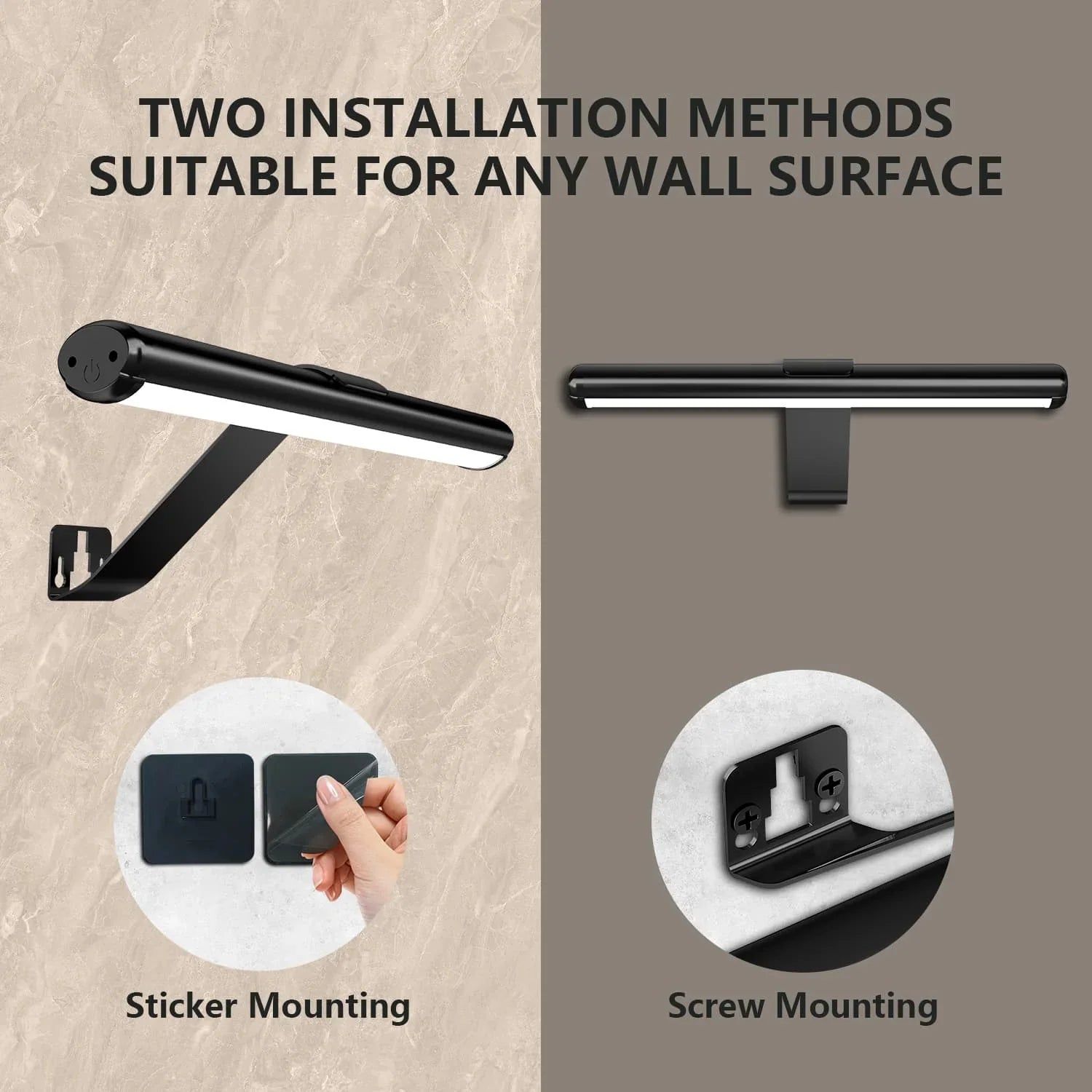 Wireless Rechargeable Wall Lamp with Motion Sensor & Touch Control | Elegant Illumination for Any Space 1