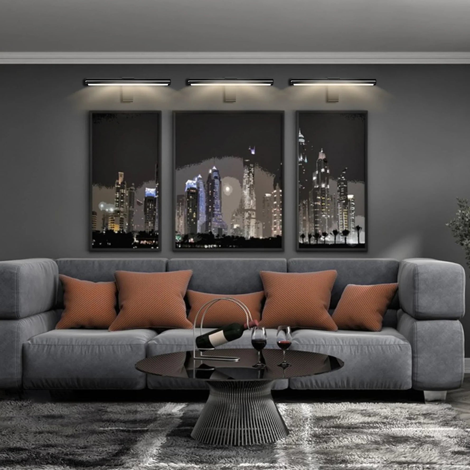 Wireless Rechargeable Wall Lamp with Motion Sensor & Touch Control | Elegant Illumination for Any Space 5